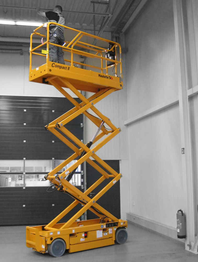 Nacelle ciseaux électrique 8m