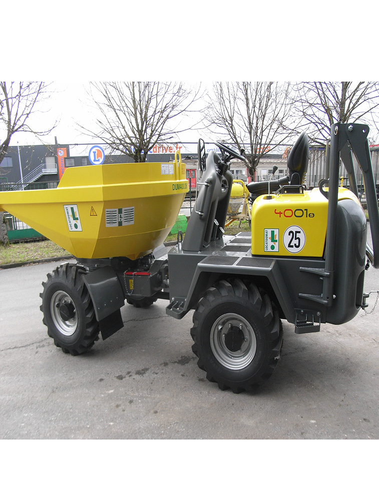 Dumper sur pneus 4t