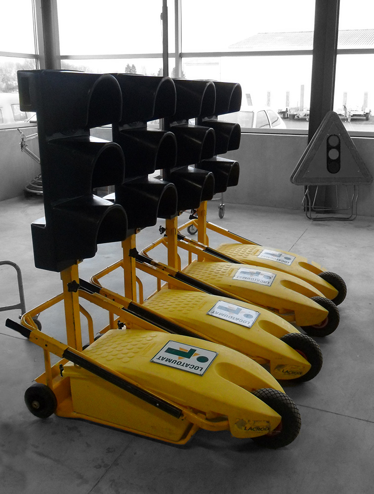 Feux bicolores affichage temps