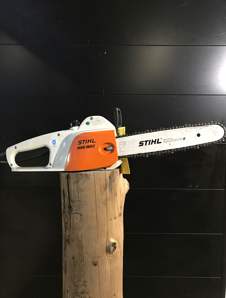 Tronçonneuse à bois élec 35 cm