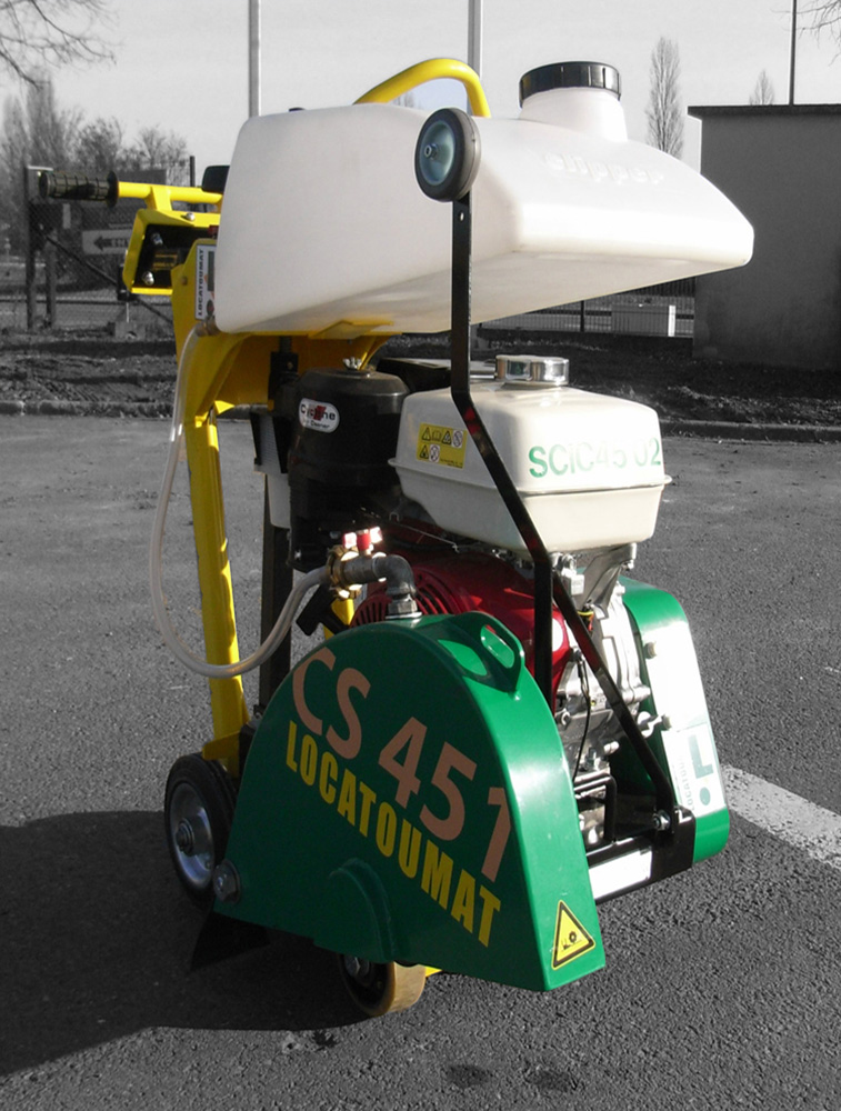 Scie à sol essence Ø450 mm