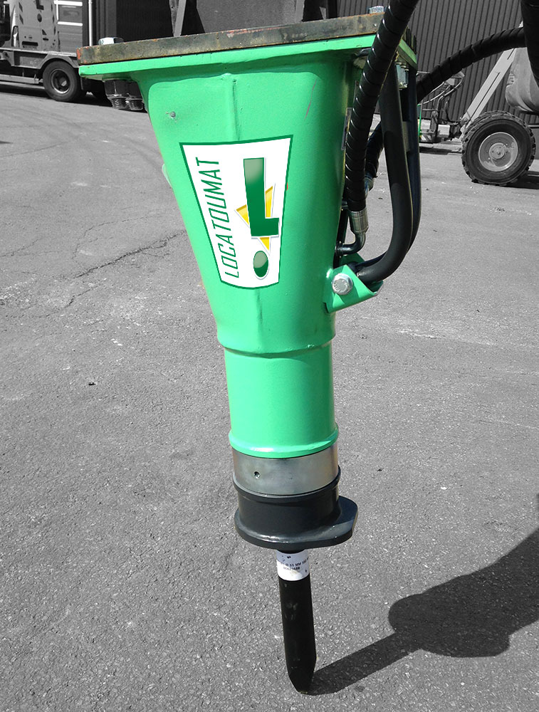 Brise roche hydraulique 120 kg 