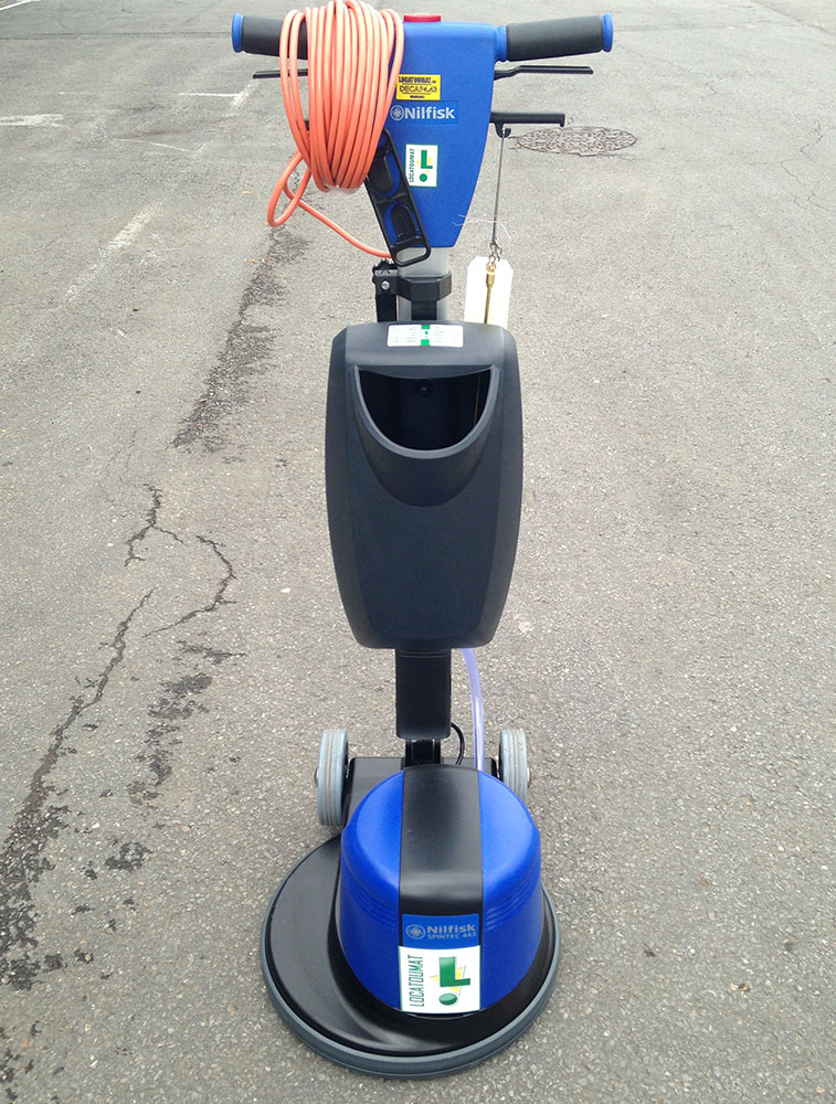 Monobrosse décapeuse de sol