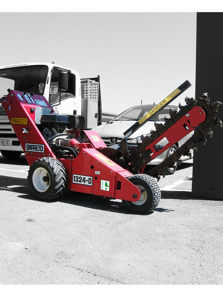 Trancheuse crocodile 