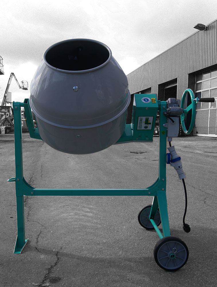 Bétonnière 130L électrique