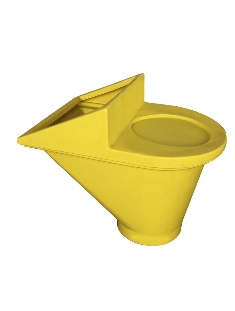 Goulotte de départ entonnoir