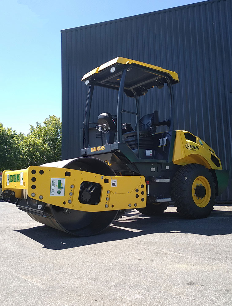 ROULEAU VIBRANT MONOCYLINDRE V1