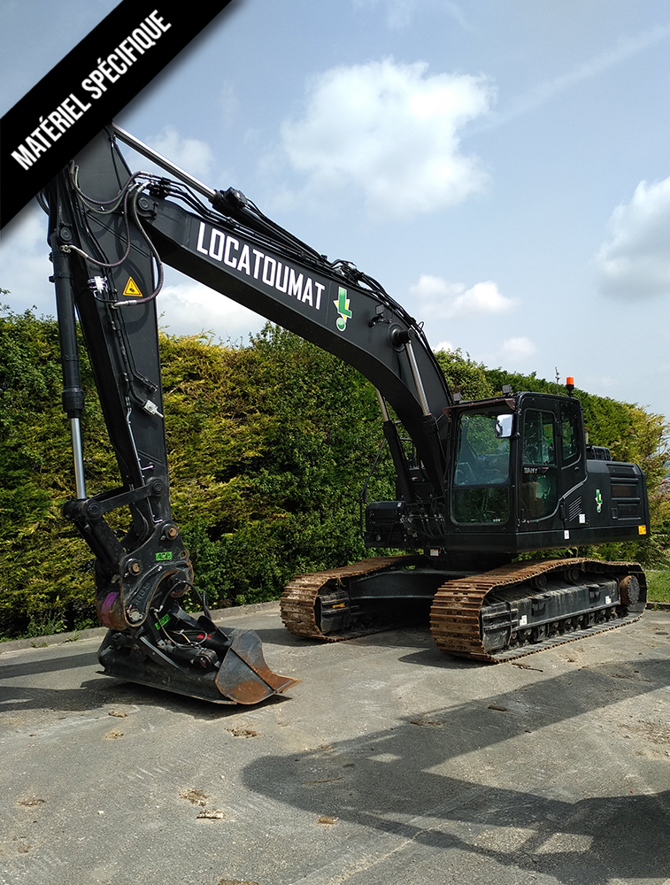 Pelle sur chenilles 22T