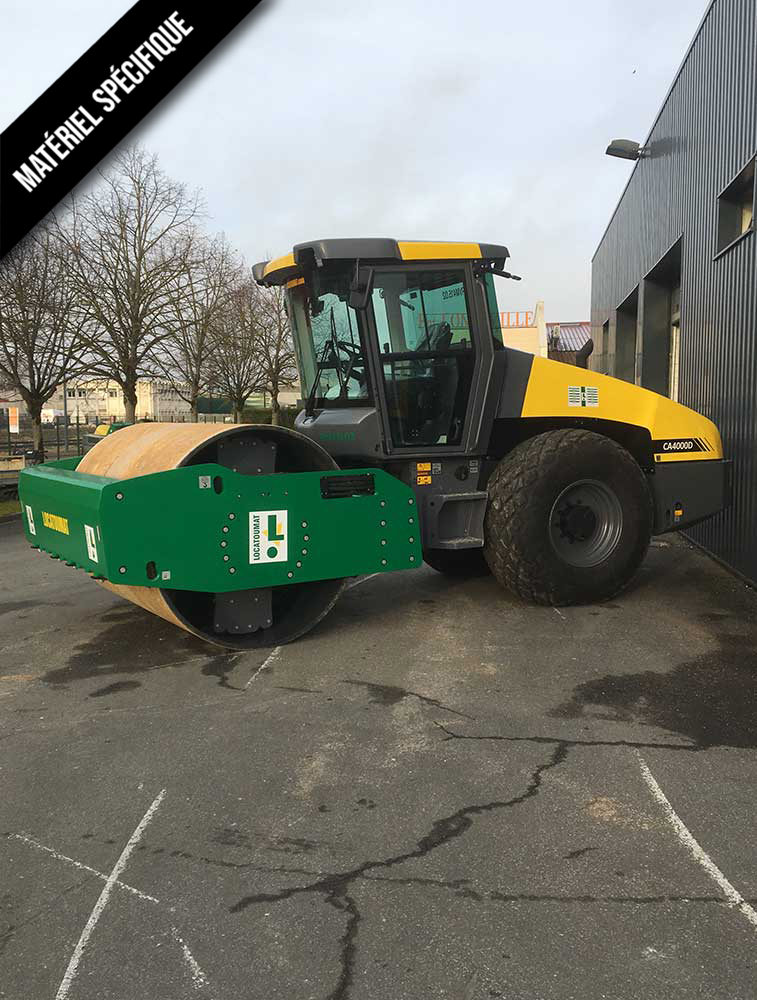 Rouleau vibrant monocylindre V4