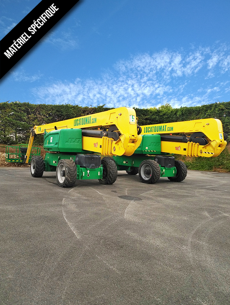 Nacelle à flèche articulée 41m