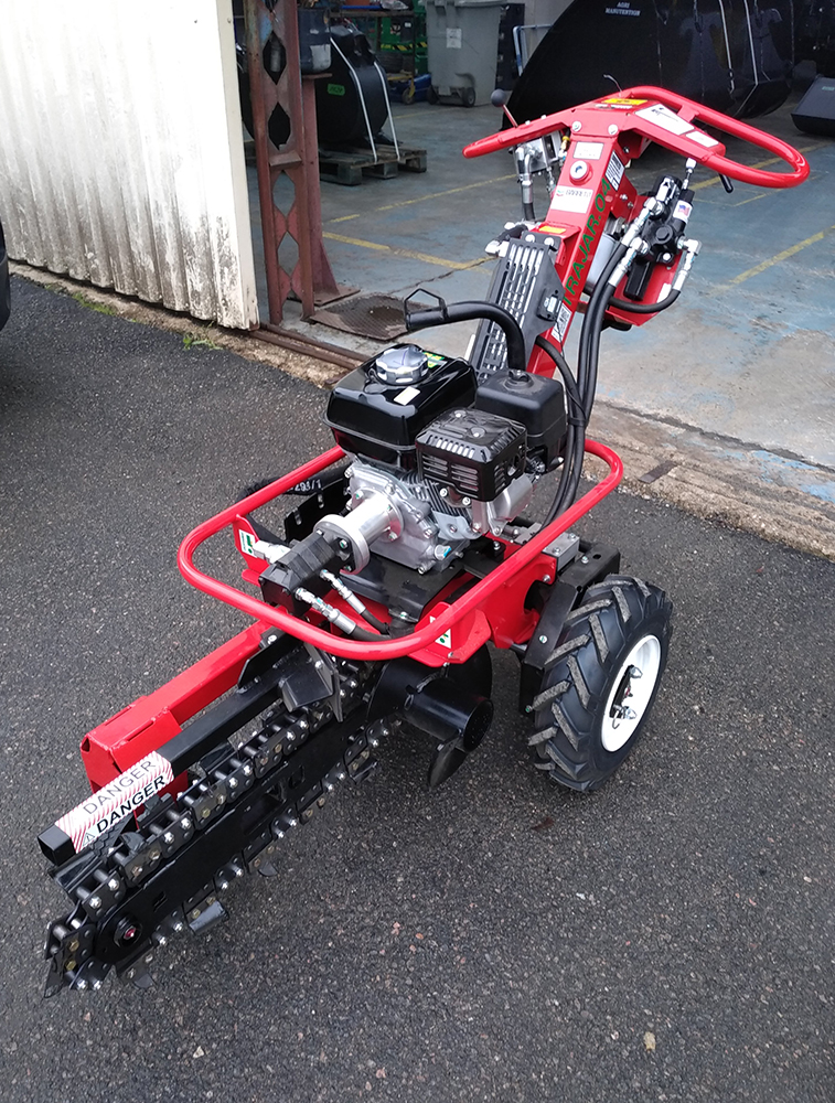 Trancheuse de jardin