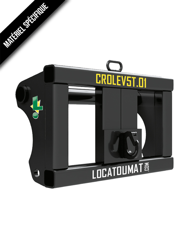 Crochet de levage sur tablier