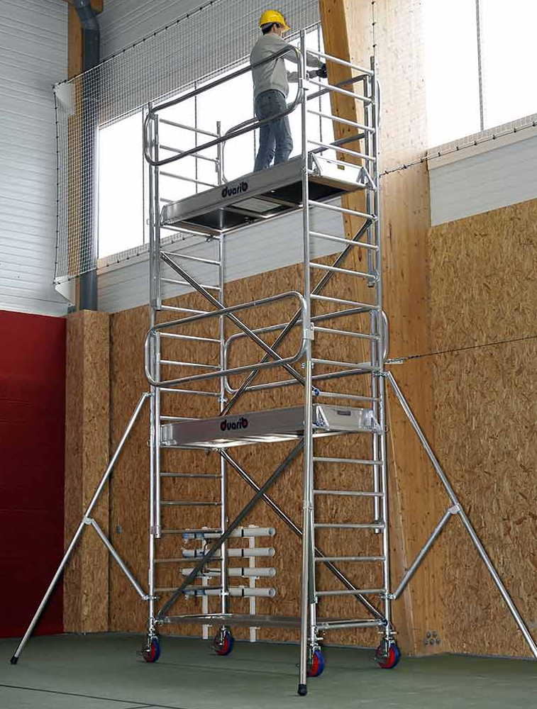 Echafaudage roulant alu. 7M