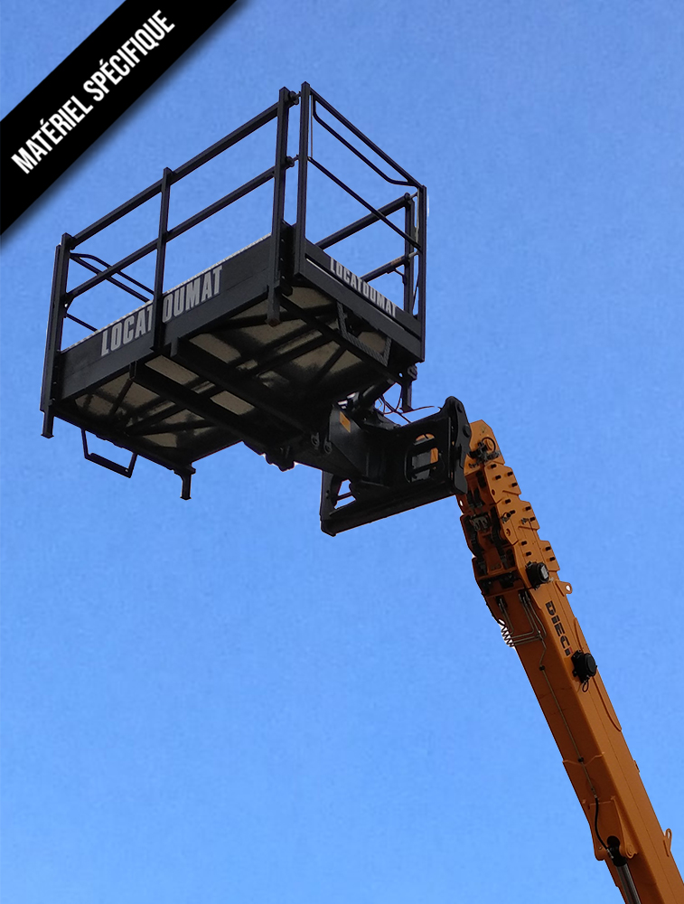 Nacelle trilatérale extensible