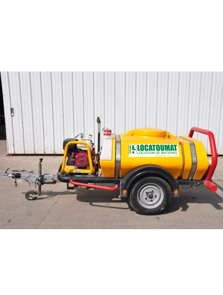 Nettoyeur HP sur remorque