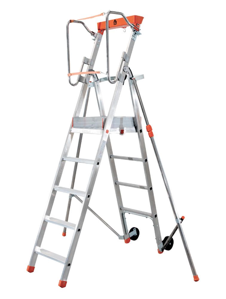 Escabeau à plateforme