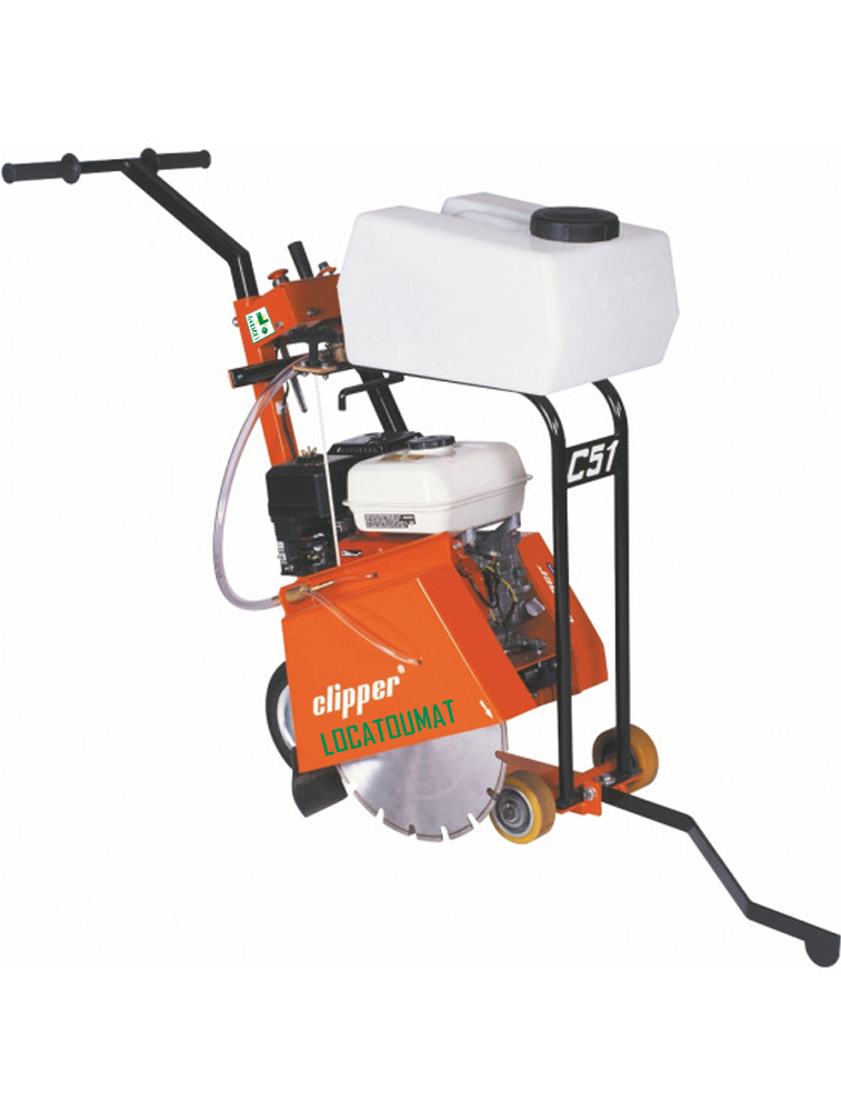 Scie à sol essence Ø350 mm