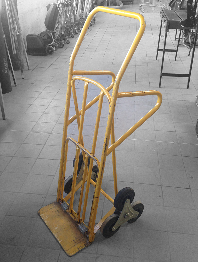  DIABLE D'ESCALIER SUR 3 ROUES